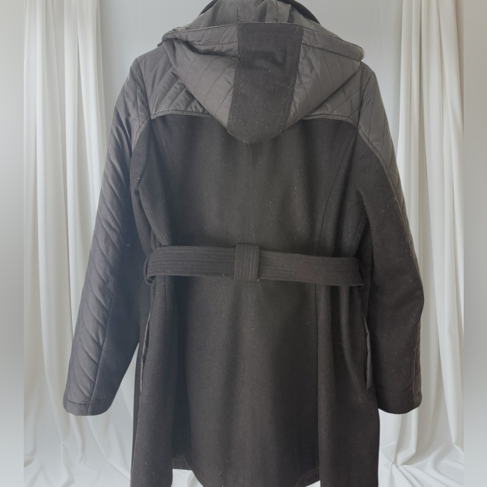 Kenneth Cole New York Black Quilted Women's Coat - Picture 5 of 8